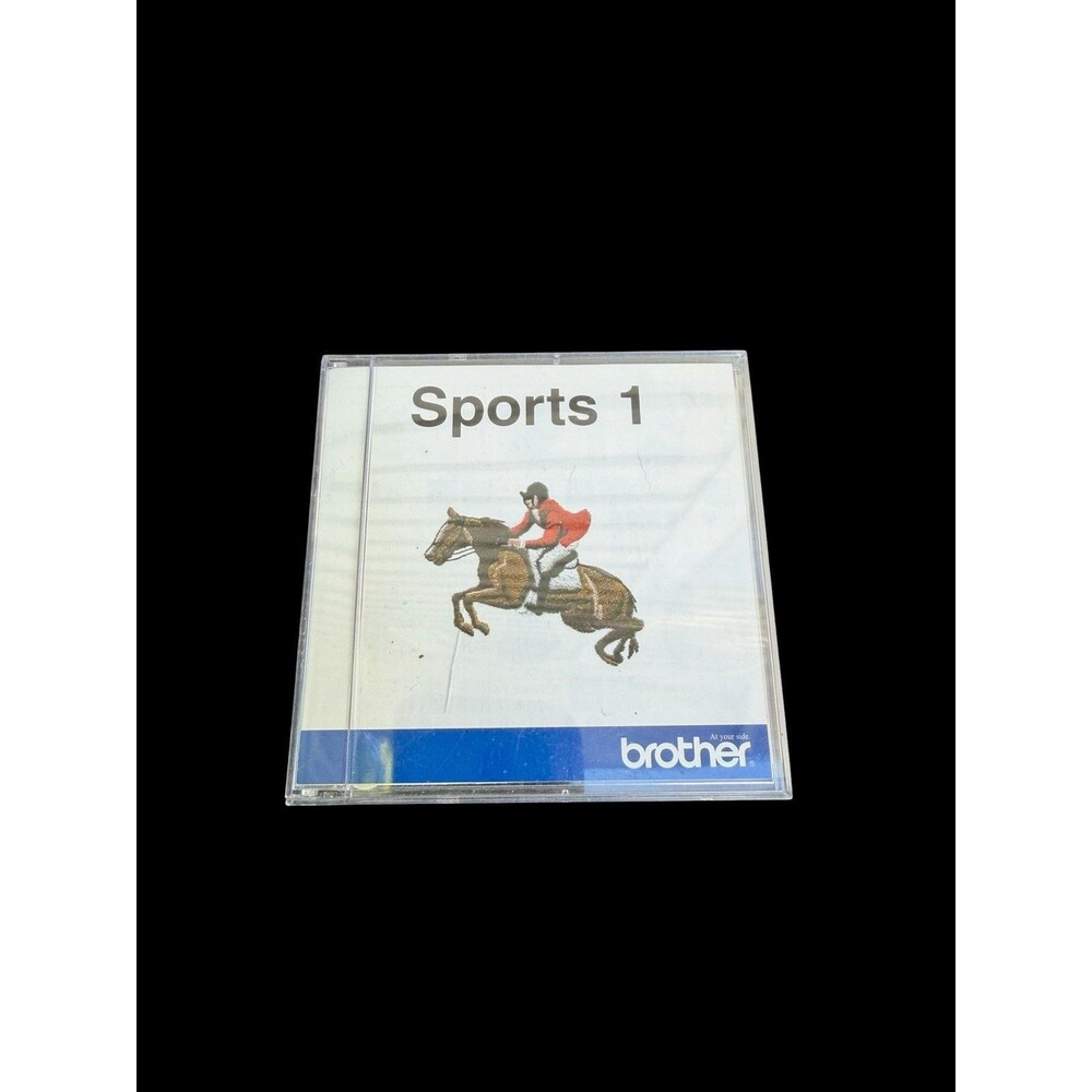 Brother Machine Embroidery Design Boutique Card Sports No. 1